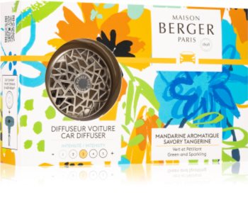 Maison Berger Paris Car Mandarine parfum pentru masina Clip